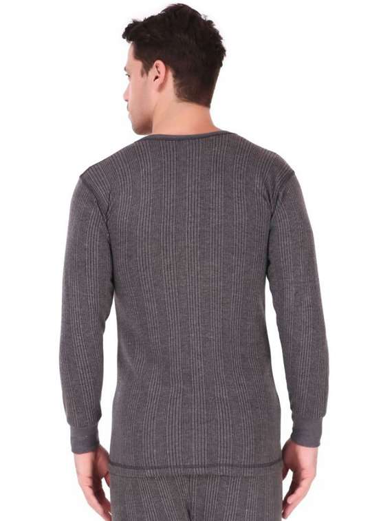 men full sleeve thermal top - 20501861 - Standard Image - 1