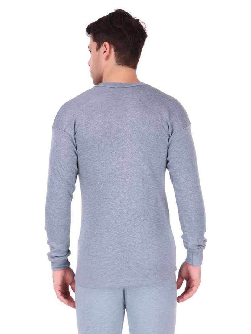 men full sleeve thermal top - 20501943 - Standard Image - 1