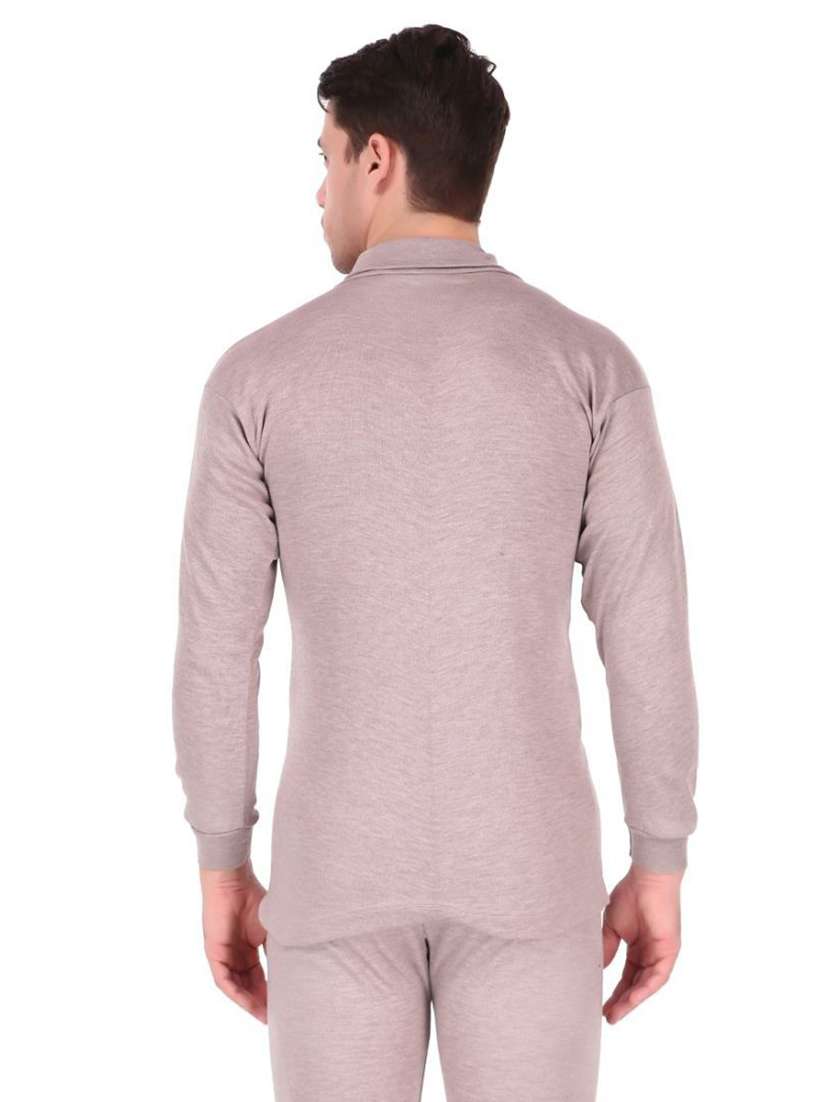 men high neck thermal top - 20501959 - Standard Image - 1