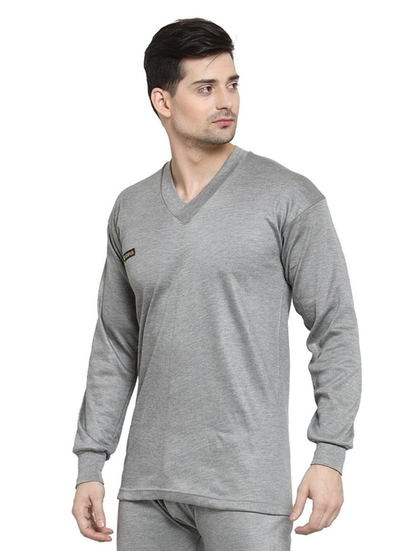 men full sleeve thermal top - 20501977 - Standard Image - 1