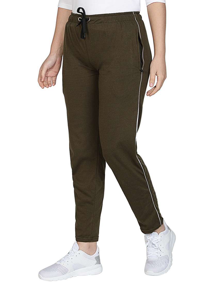 women straight leg track pant - 20502350 -  Standard Image - 1
