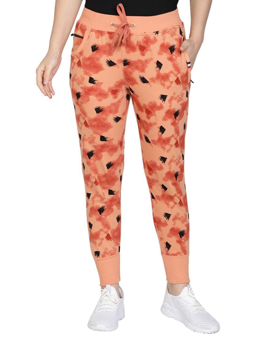 women printed jogger - 20502353 - Standard Image - 1
