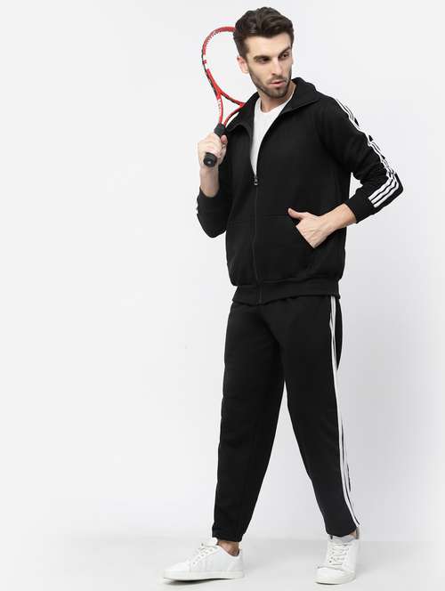 men side striped full length track suit - 20502491 -  Standard Image - 0