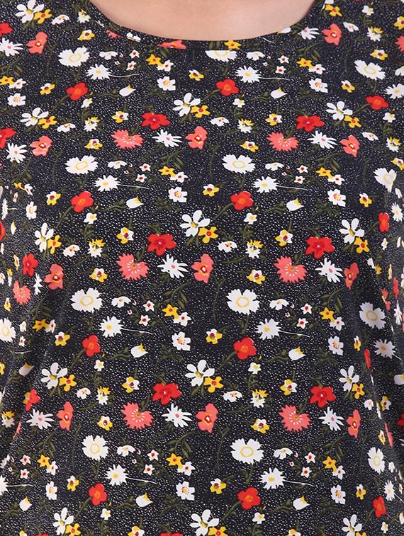 women multi color crepe regular top - 20504116 - Standard Image - 4