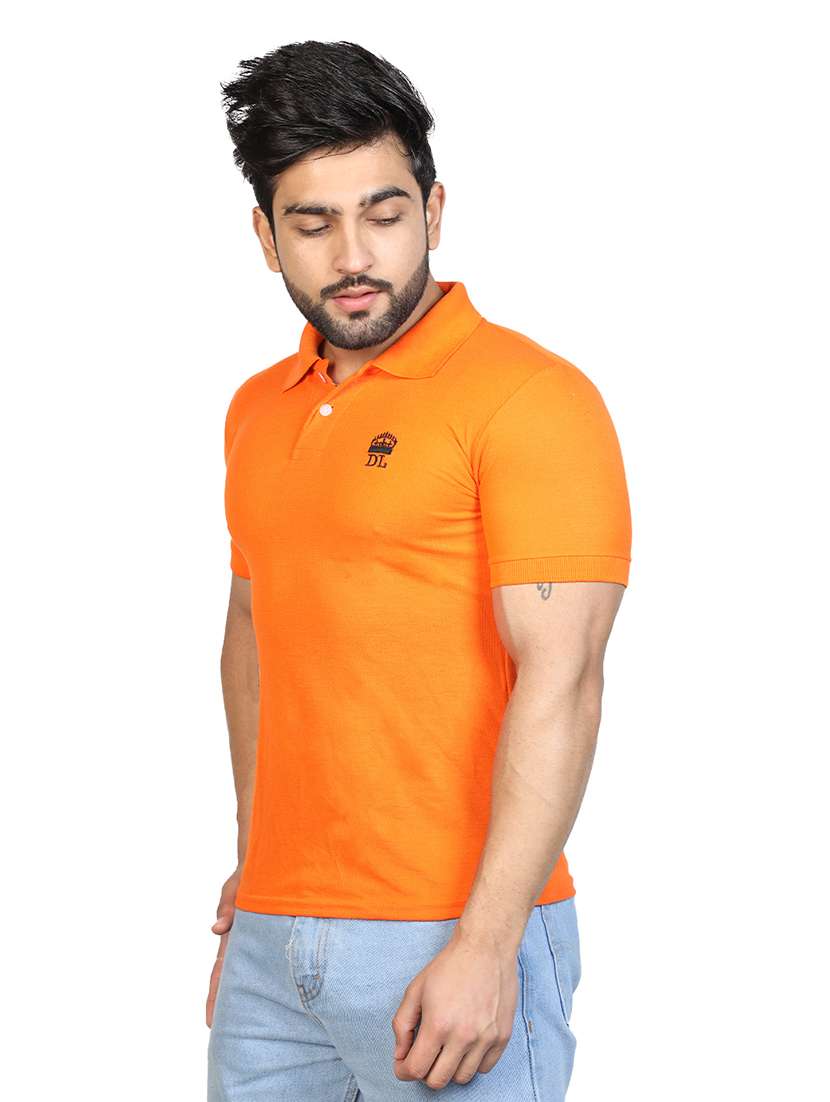 men cotton short sleeve polo t-shirt - 20507506 - Standard Image - 1
