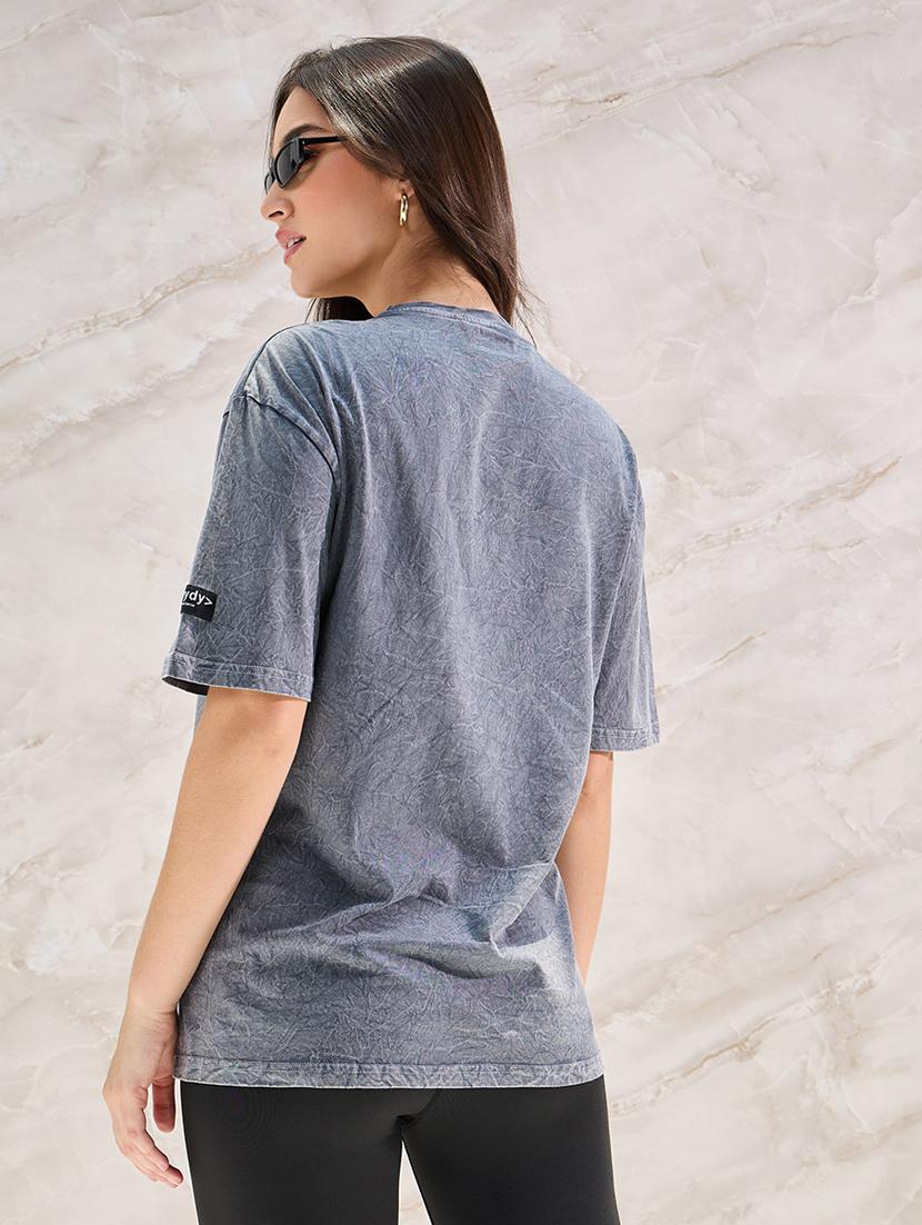 women's all over print round neck t-shirt - 20507597 - Standard Image - 1