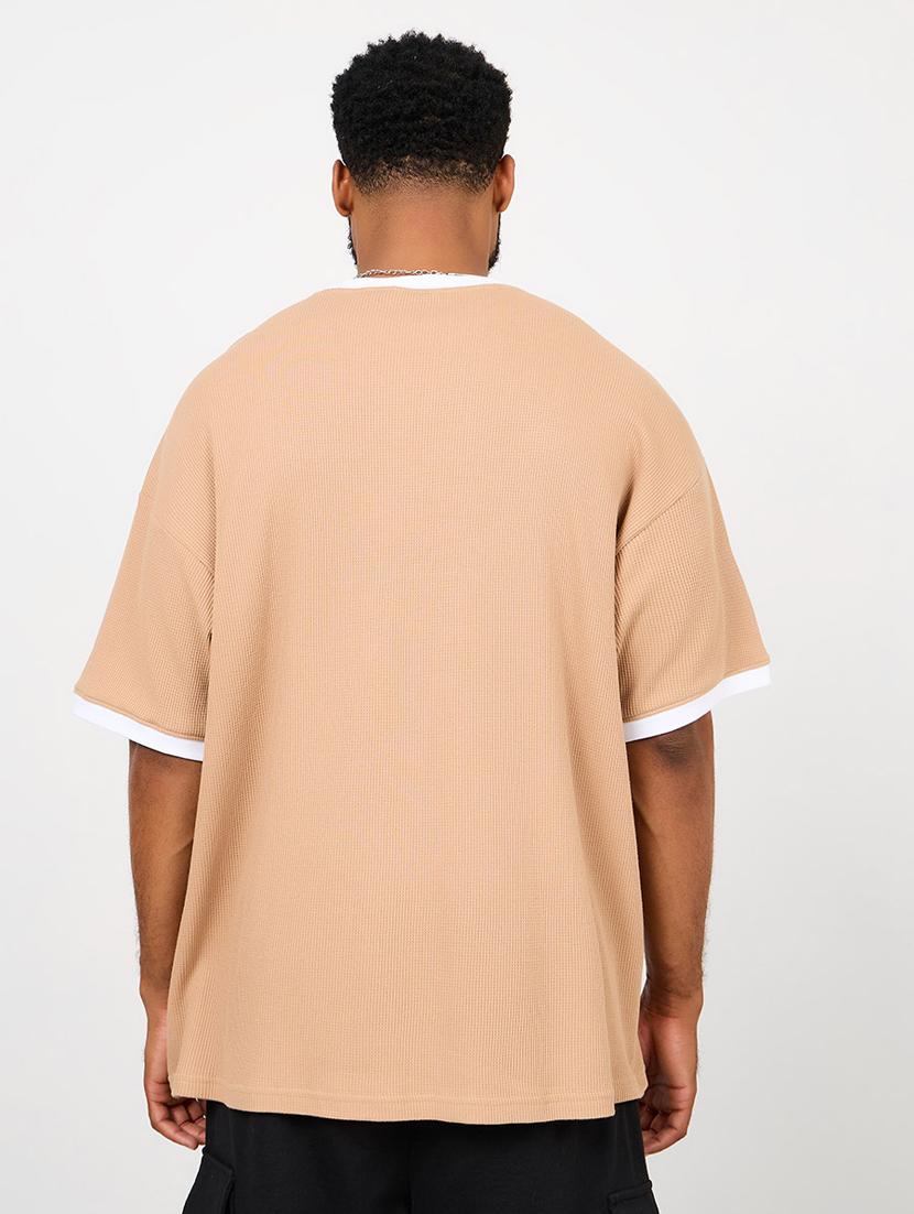 men's solid oversized t-shirt - 20508037 -  Standard Image - 1