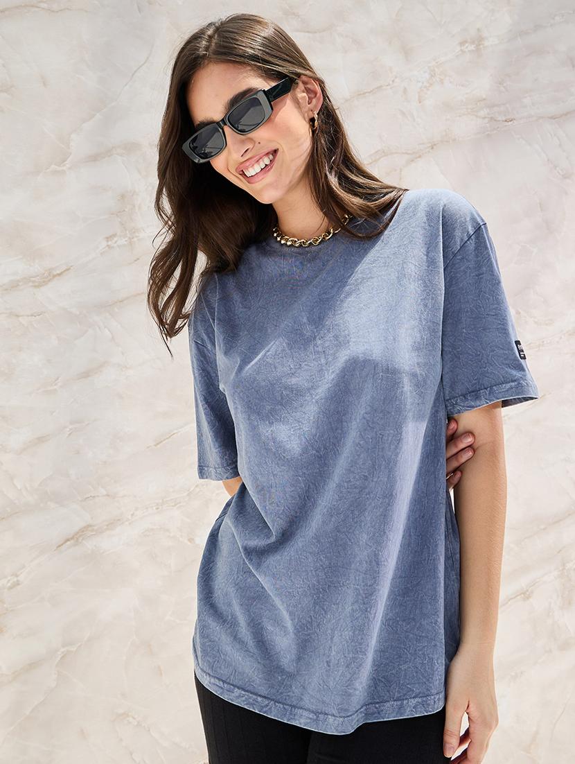 women's all over print crew neck t-shirt - 20508322 - Zoom Image - 0