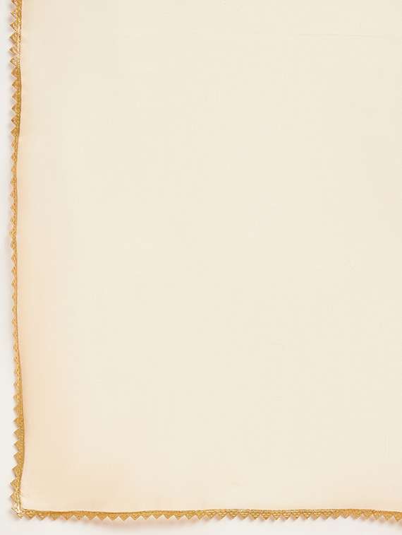 women teal round neck kurta palazzo set with dupatta - 20508711 -  Standard Image - 6