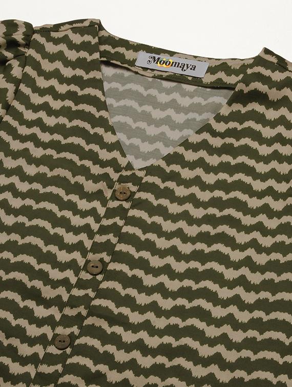 women green polyester regular top - 20508836 - Standard Image - 4