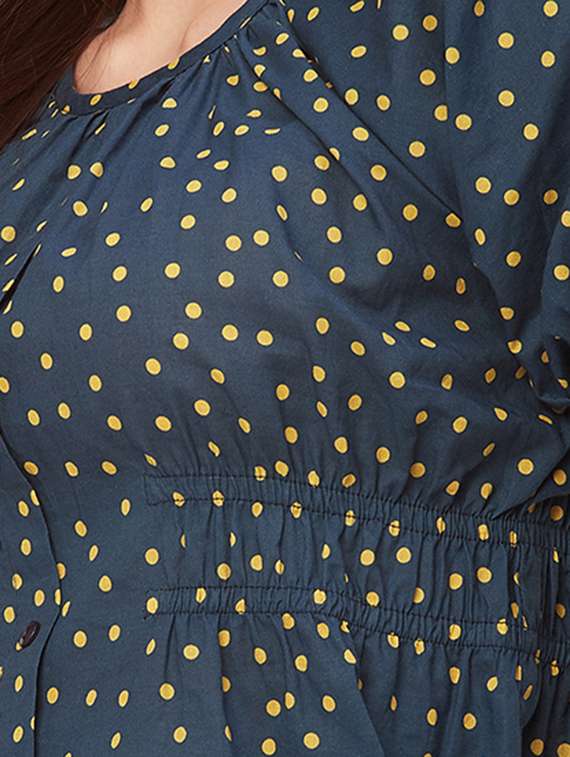 women printed a-line top - 20508856 - Standard Image - 4