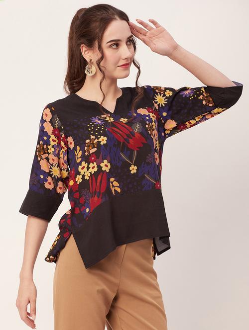 women printed regular top - 20508857 -  Standard Image - 0