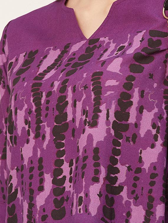 women printed regular top - 20508858 - Standard Image - 4