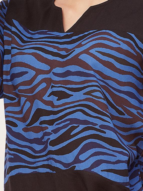 women printed regular top - 20508861 - Standard Image - 4