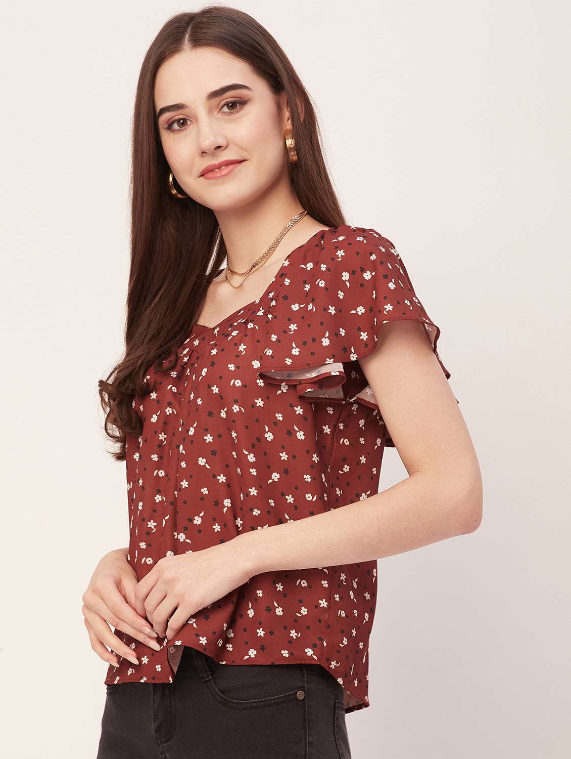 women printed top - 20508878 -  Standard Image - 1