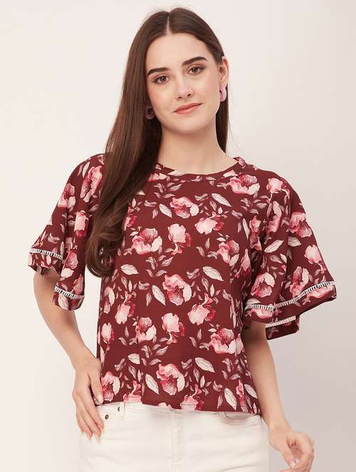 women printed regular top - 20508880 -  Standard Image - 0
