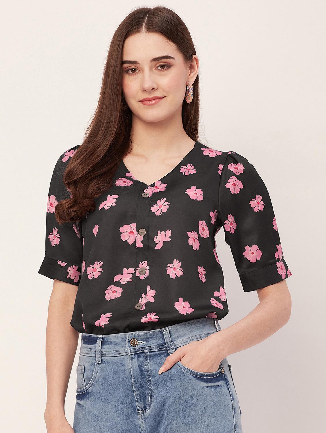 women floral printed regular top - 20508884 - Zoom Image - 0