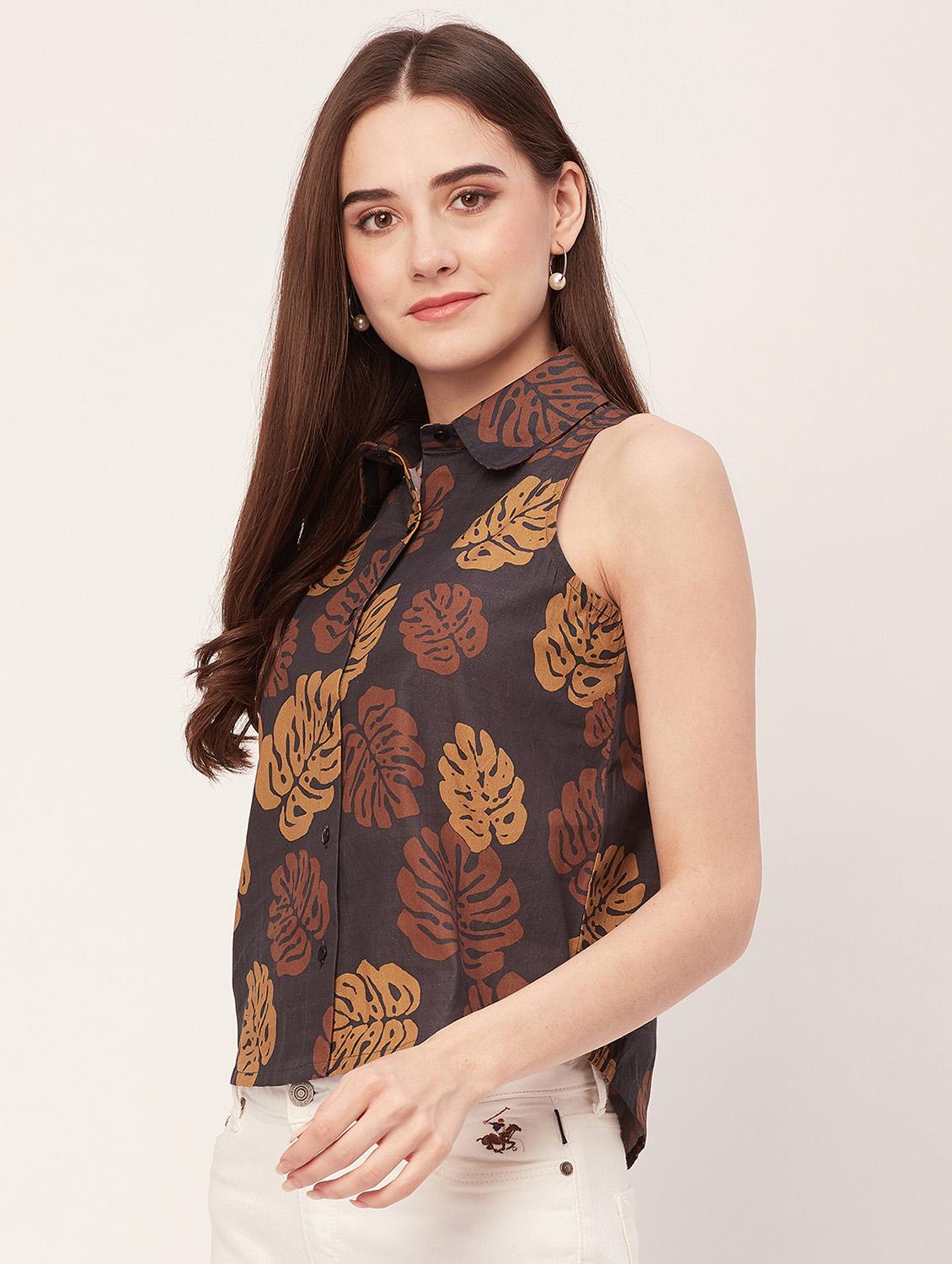 women printed top - 20508895 - Standard Image - 1