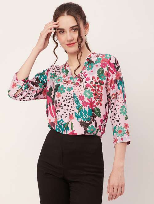 women printed regular shirt - 20509542 -  Standard Image - 0