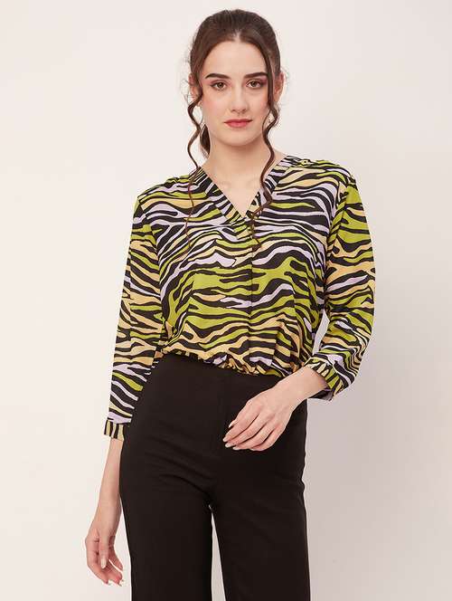 women printed regular shirt - 20509543 -  Standard Image - 0