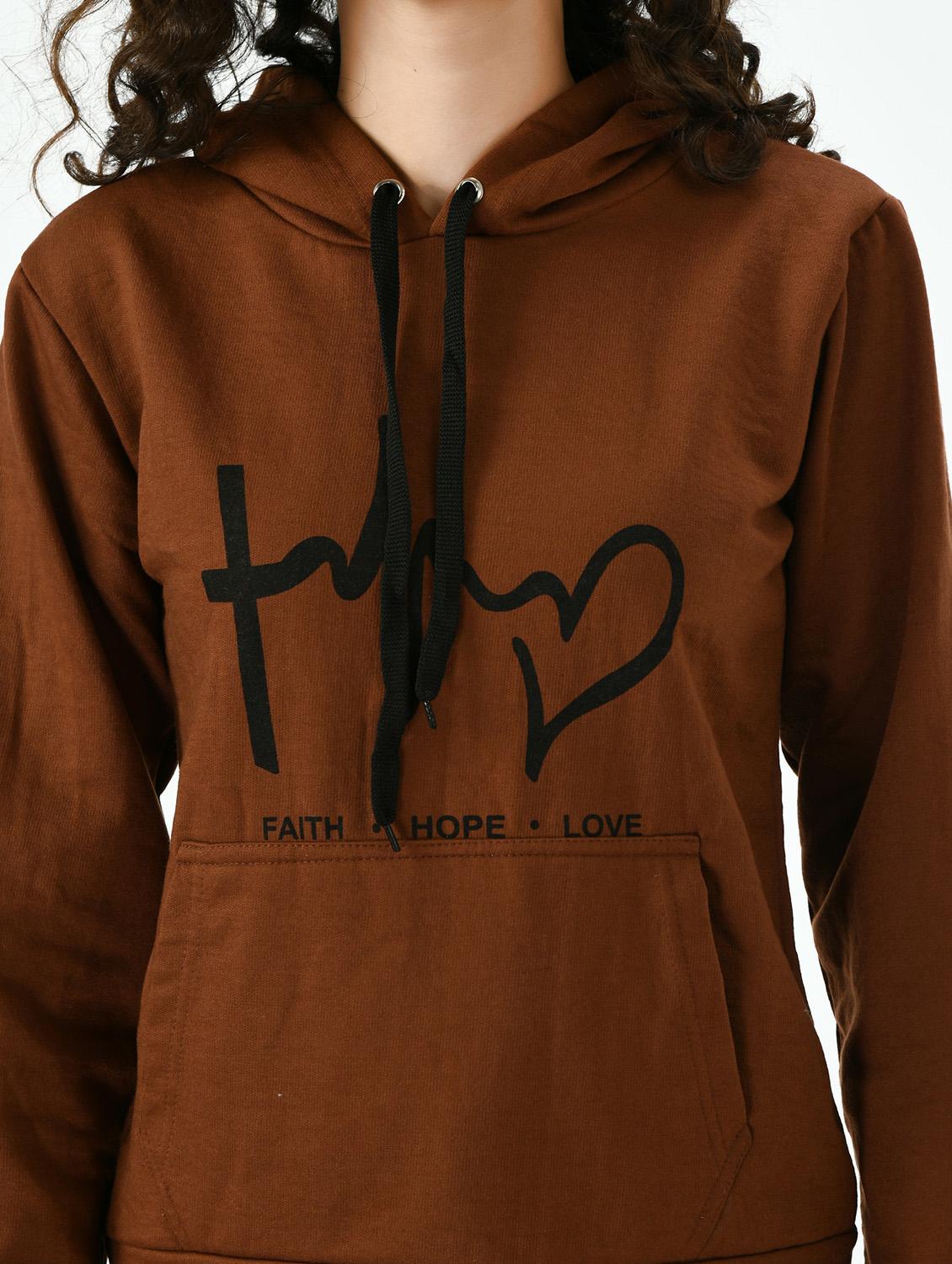 printed hood neck sweatshirt - 20510277 - Standard Image - 4