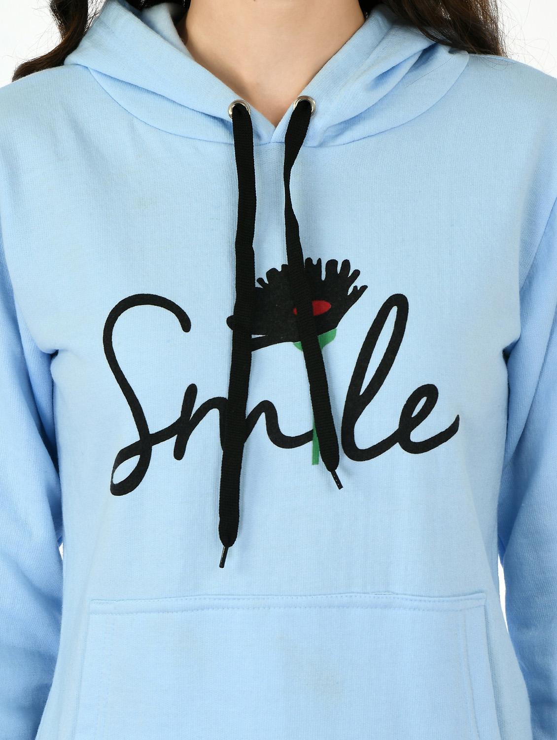 printed hood neck sweatshirt - 20510329 - Standard Image - 4