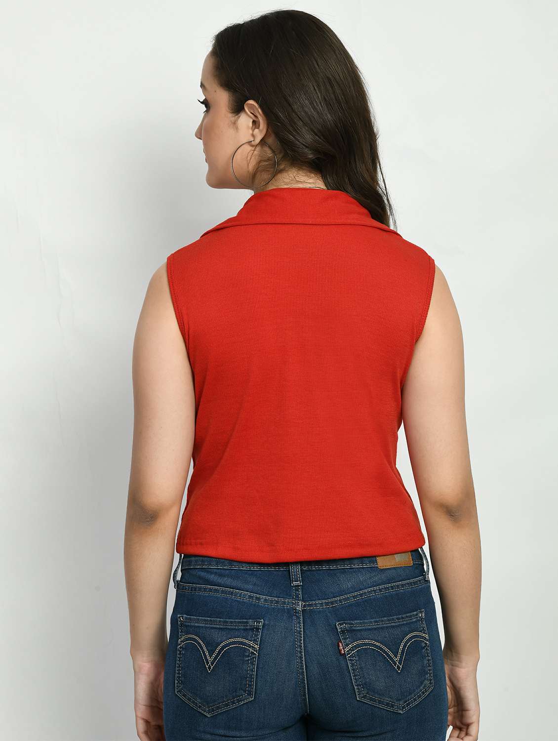 women solid top - 20510406 -  Standard Image - 1