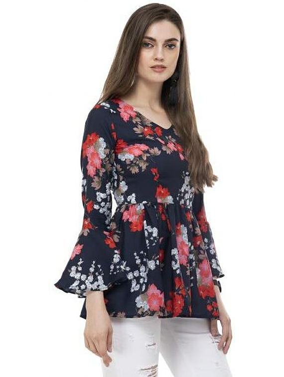 women printed top - 20510551 - Standard Image - 1