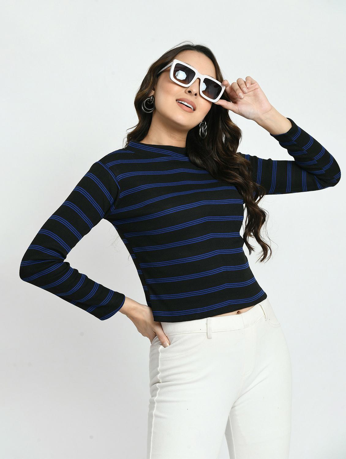 women striped top - 20510790 -  Standard Image - 1