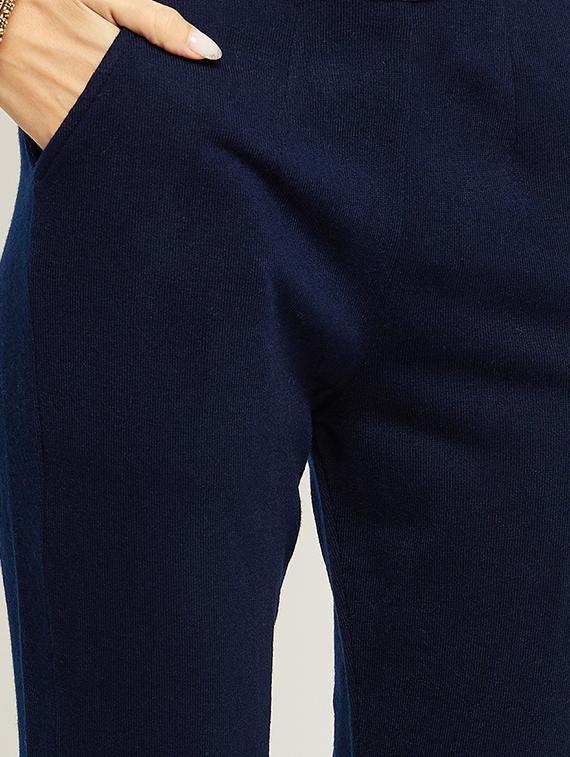 navy blue self design winter wear set - 20511527 - Standard Image - 4