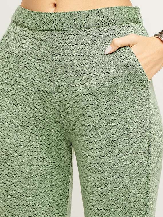 women green self design co-ord sets - 20511604 -  Standard Image - 4