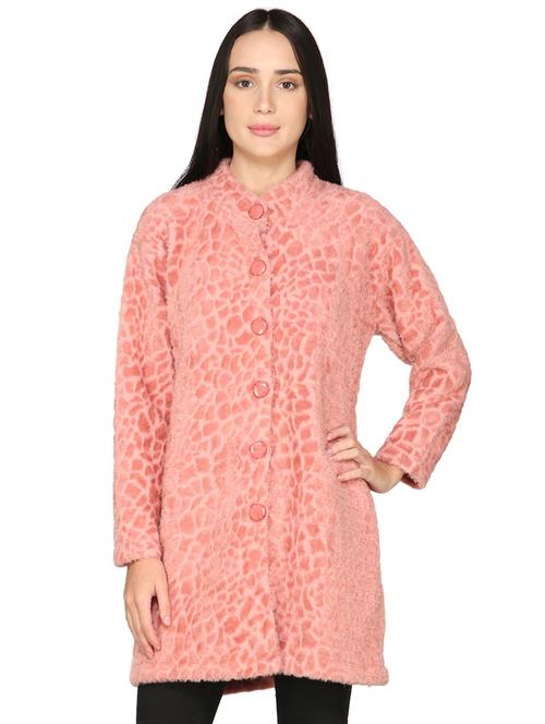rosewater self designed woolen coat - 20511770 - Standard Image - 0
