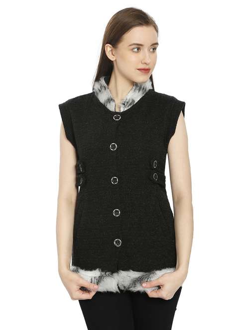 women woollen cardigan - 20512201 -  Standard Image - 0