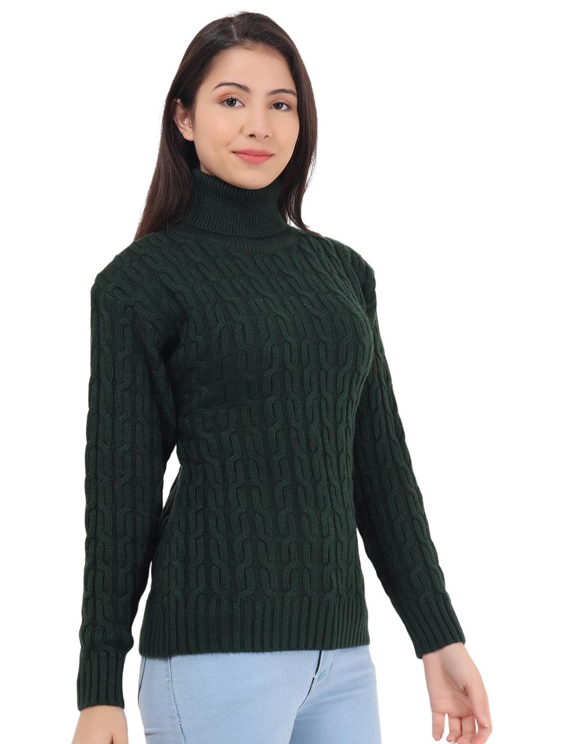 women self design long sleeve pullover - 20512254 - Standard Image - 1
