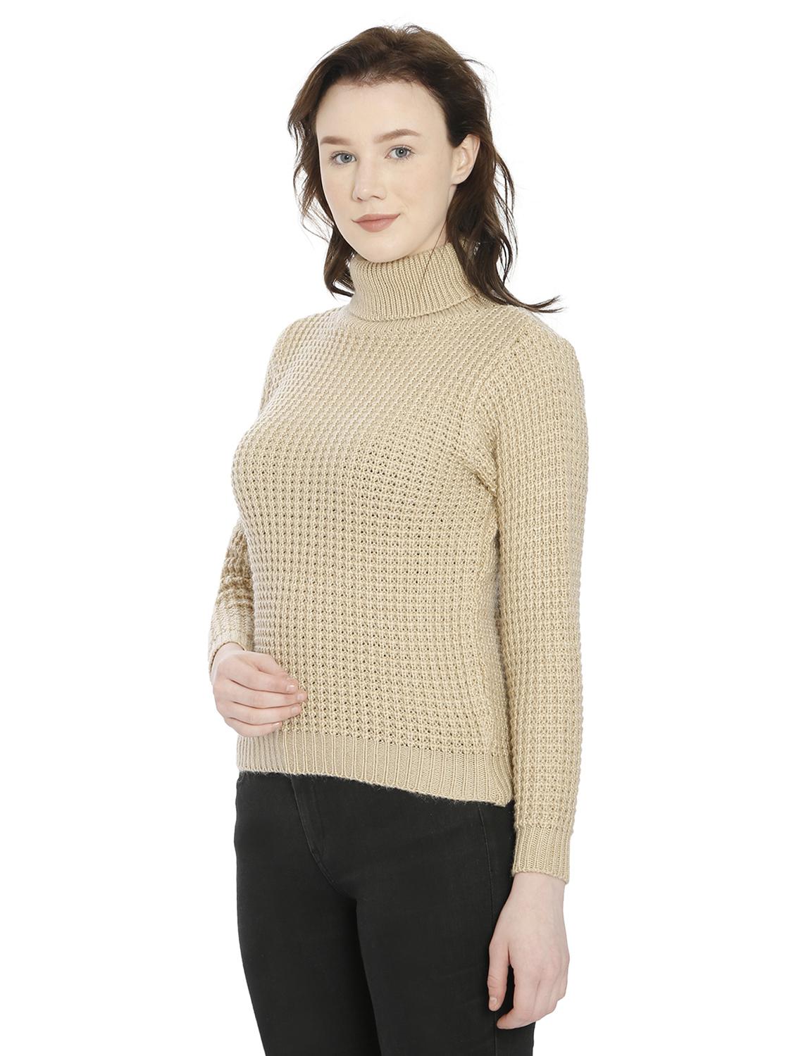 women self design long sleeve pullover - 20512260 - Standard Image - 1