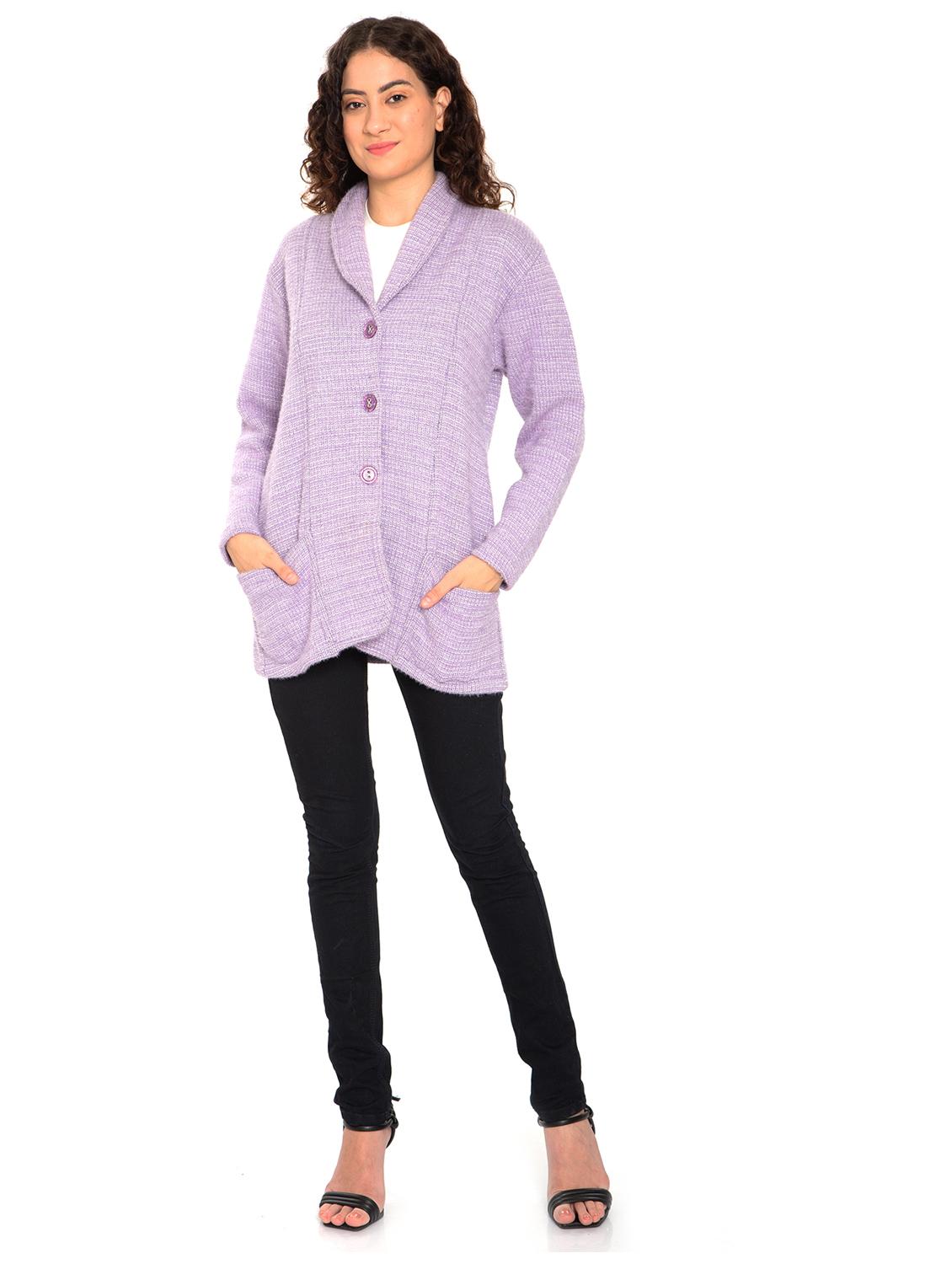 women woollen cardigan - 20512302 - Standard Image - 4