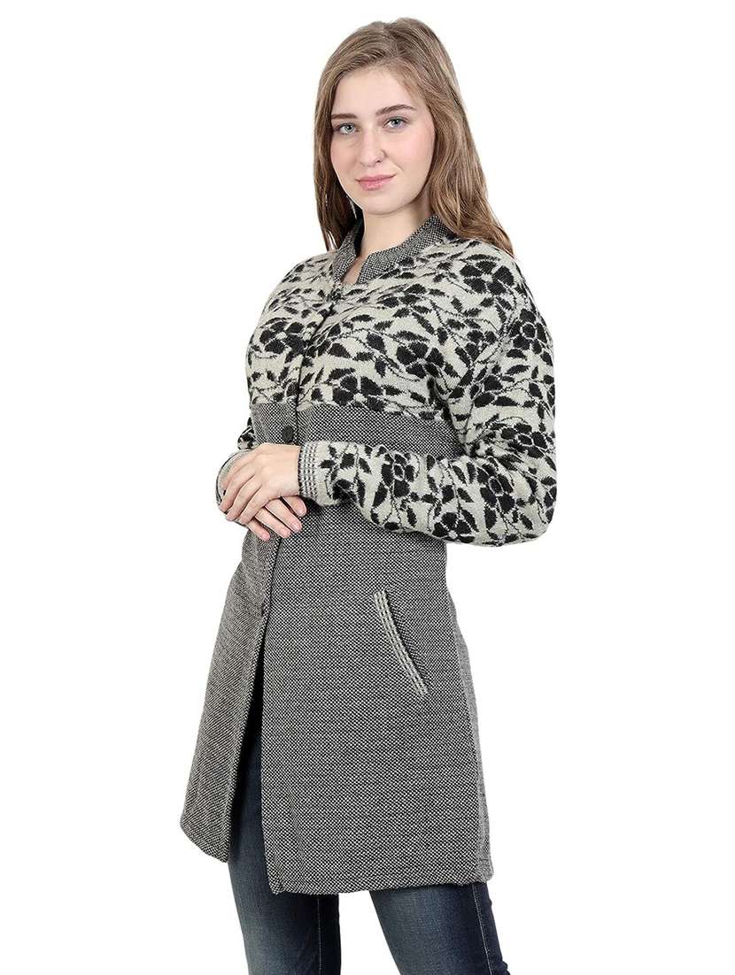 women printed cardigan - 20512378 -  Standard Image - 1