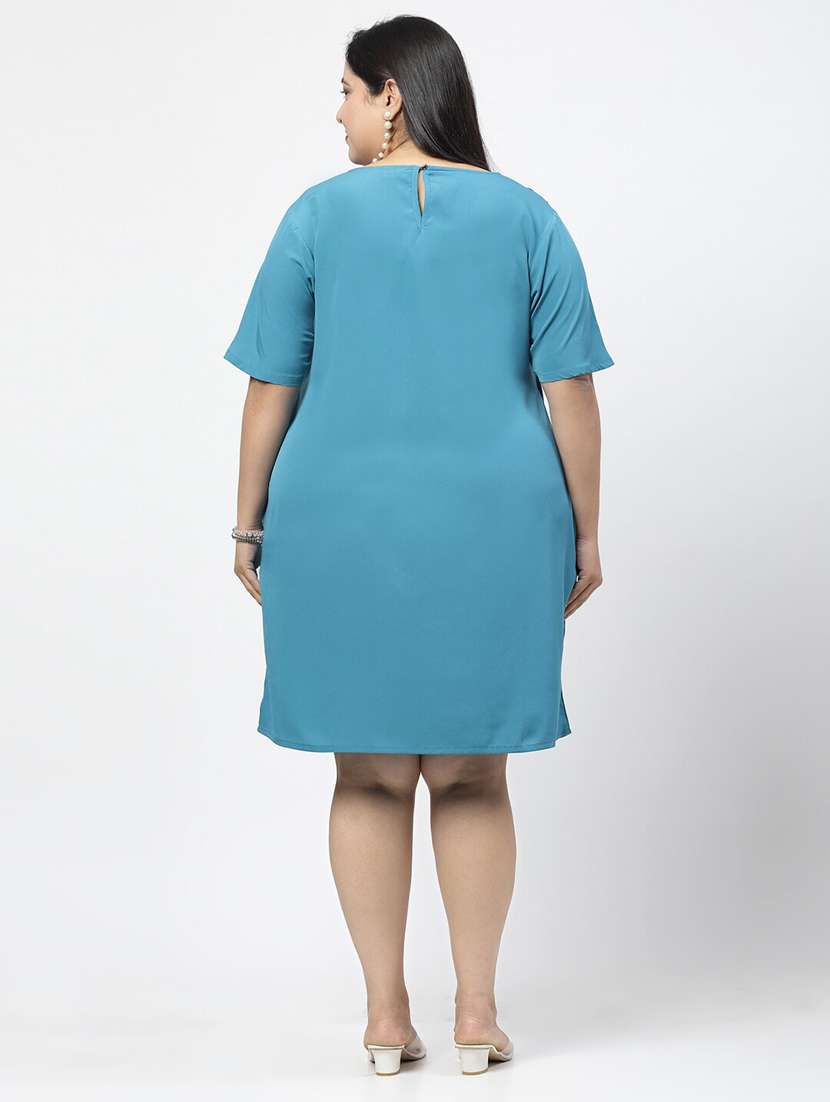 women green solid maxi dress - 20512994 - Standard Image - 4