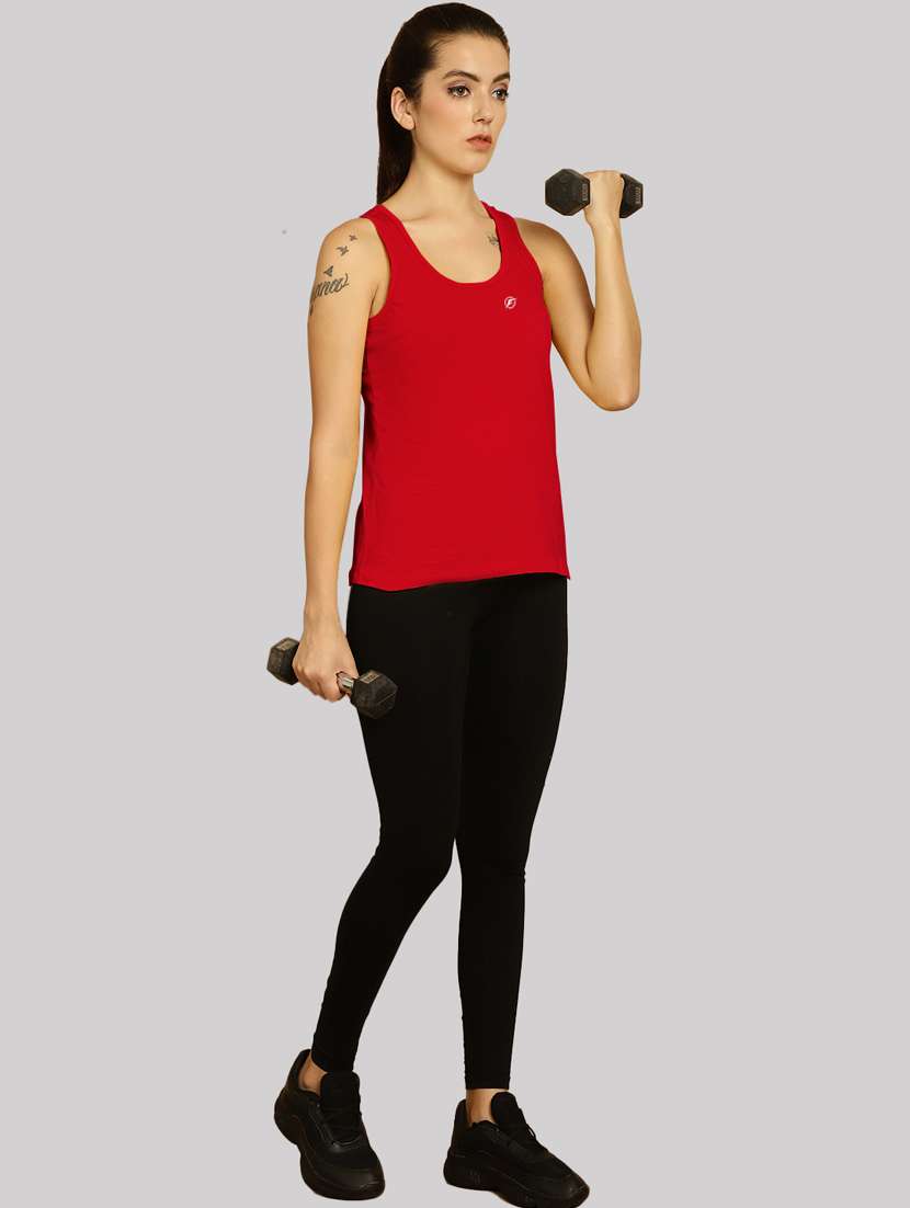 women solid tank top - 20517582 - Standard Image - 4