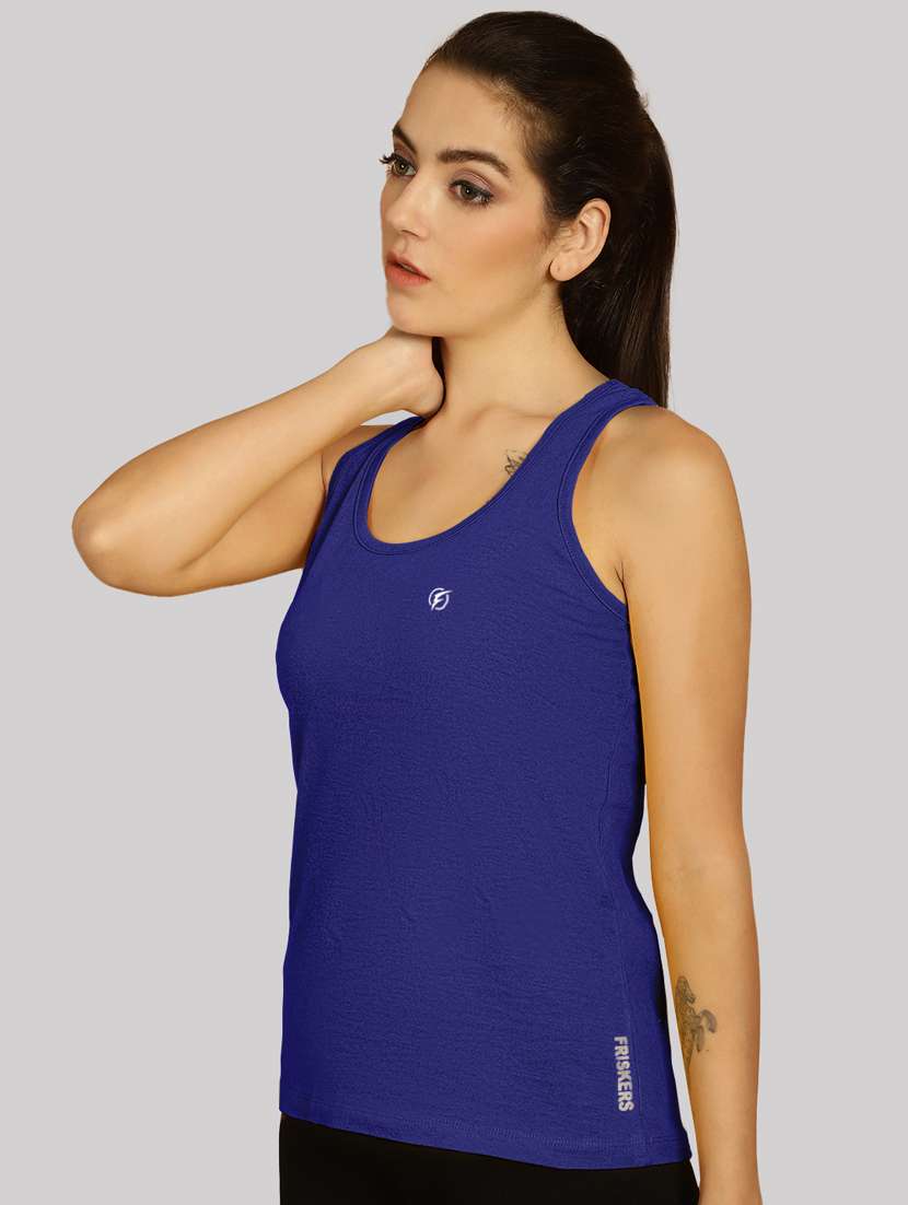 women solid tank top - 20517584 - Standard Image - 1