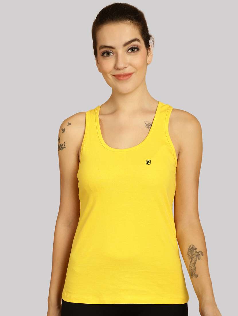 women solid tank top - 20517585 - Zoom Image - 0
