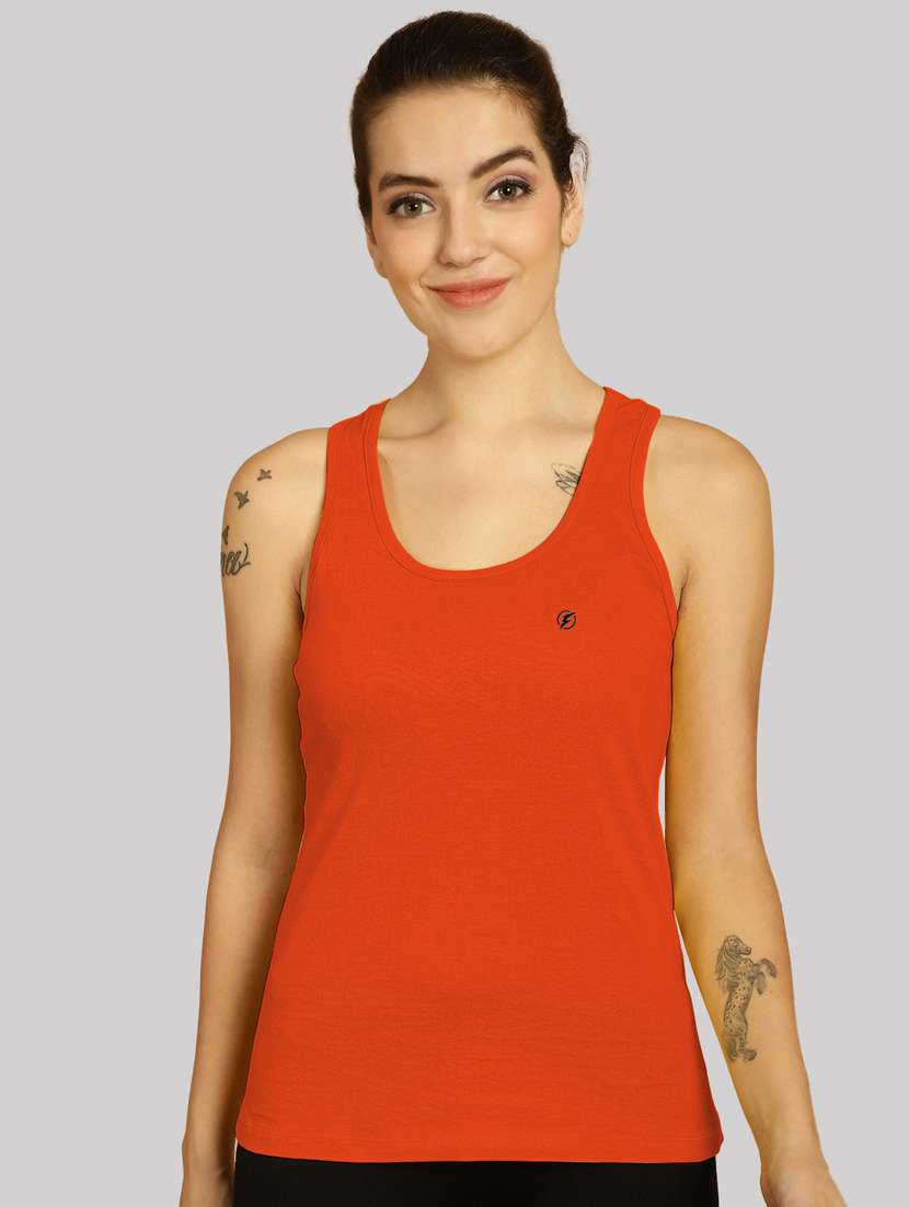 women solid tank top - 20517586 -  Zoom Image - 0