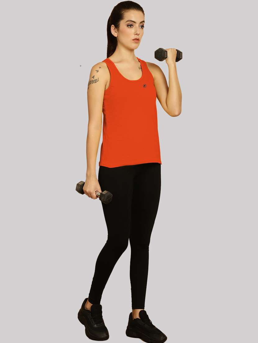 women solid tank top - 20517586 -  Standard Image - 4