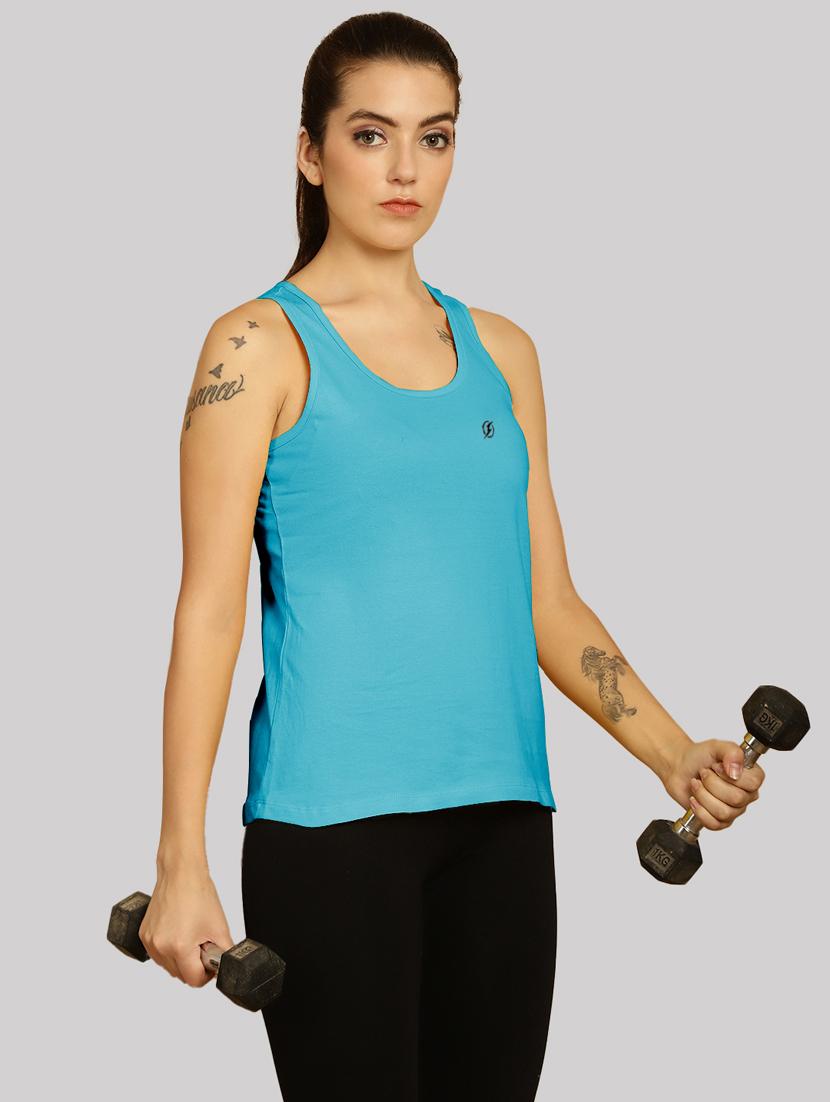 women solid tank top - 20517590 -  Standard Image - 1