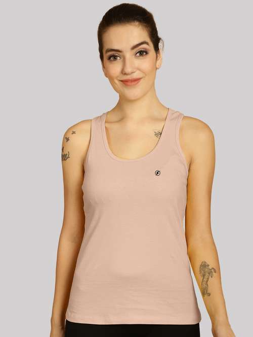 women solid tank top - 20517592 - Standard Image - 0