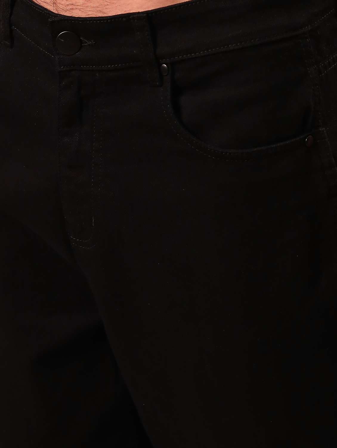 Mens Baggy Plain Jeans