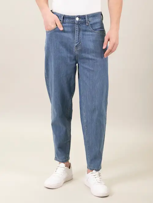 mens relaxed fit plain jeans - 20519940 -  Standard Image - 0