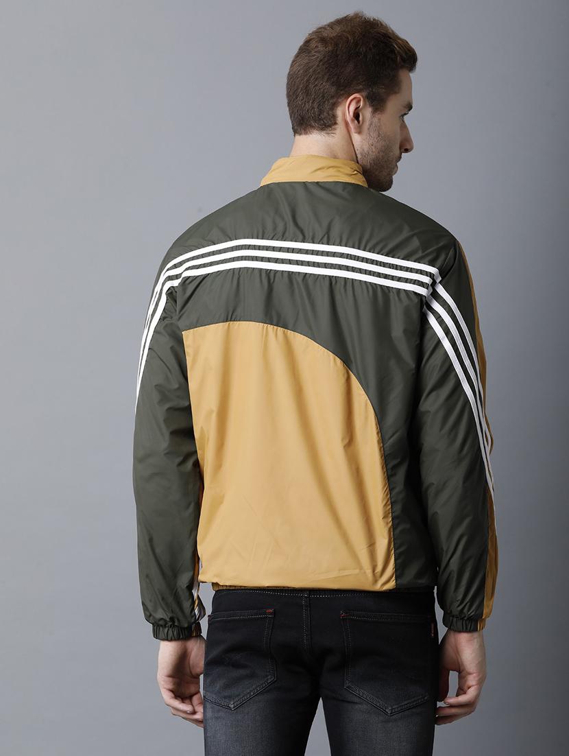 men color blocked causal jacket - 20522264 -  Standard Image - 1