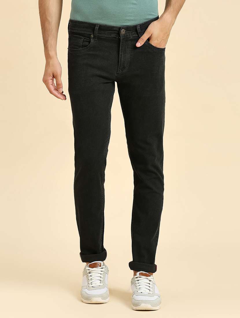 mens slim fit plain jeans - 20522478 - Zoom Image - 0