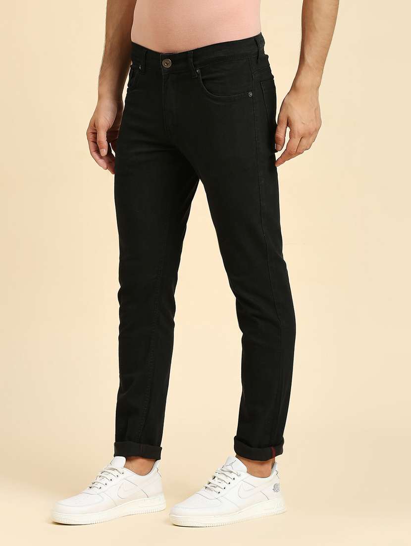 mens slim fit plain jeans - 20522479 -  Standard Image - 1